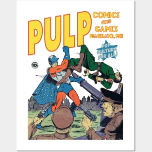 Courageous PULP Posters and Art